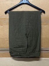 GENUINE US ARMY EARLY VIETNAM UNIFORM TROUSERS MEN'S WOOL OD EX COND !!!! MEDIUM
