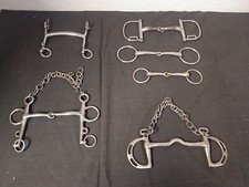 Lot 6 mors cheval Équitation Ancien Bon État Livraison Offerte !!!!!!!!