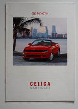 Catalogue brochure livre publicité Toyota Celica Cabriolet 18 pages