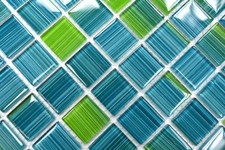 Mosaïque carreau translucide