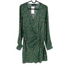 Robe Femme Mango MNG Verte À