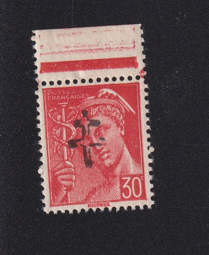Timbre france libération ahun - france,