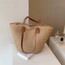 Women’s Braided Straw Tote