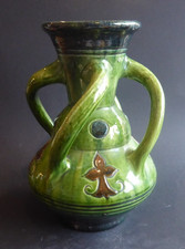 Grand vase en poterie d'art