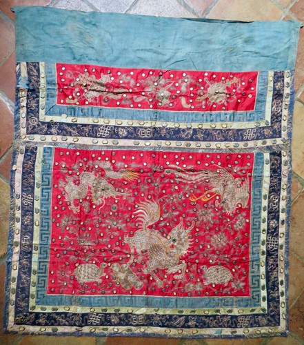 Tenture chinoise xix coton - chinoise,