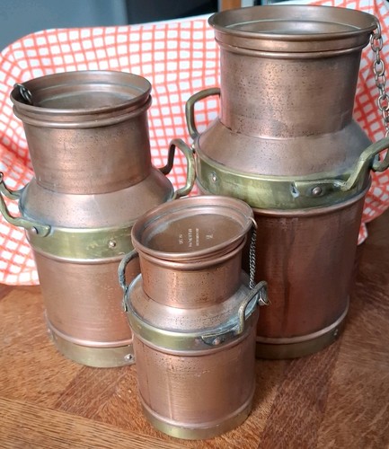 Pot lait cuivre jean - , à