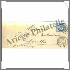 ENVELOPPE - FAYL-BILLOT - Gros Chiffre : 1477 sur N°60 - T17 du 24 Mai 1874