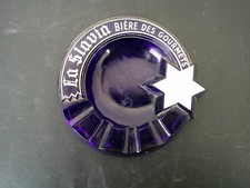 CENDRIER  DE COLLECTION PUBLICITAIRE BIERE DES GOURMETS LA SLAVIA MAGNIER FRERES