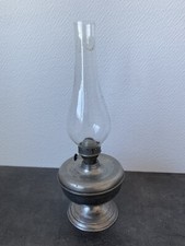 Ancienne Lampe A Petrole Etain