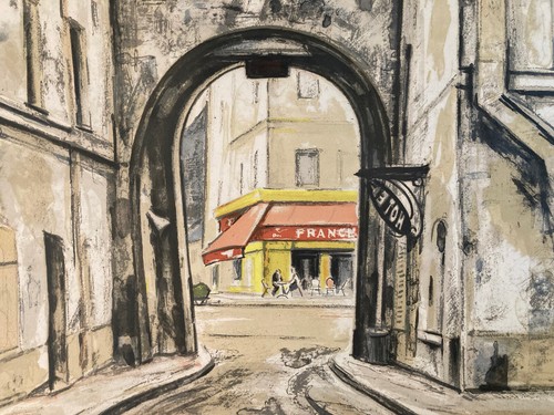 Belle lithographie takanori - lithographie,