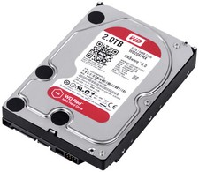 WESTERN DIGITAL RED 2TO WD20EFRX NASware 3.0 5400Tr/min 64Mo SATA III 3.5''