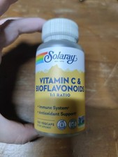 Vitamine C bioflavpnoids vitalité   100 capsules Solaray
