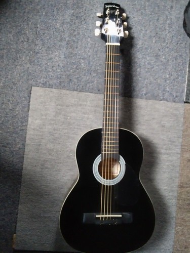 Mini guitare acoustique - , sepia