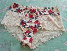 Culotte Blanc Imprimé Fleurs