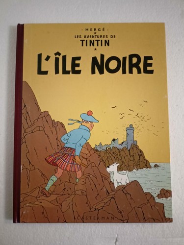 Tintin ile noire fac - noire, fac-similé