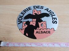 Autocollant VOLERIE DES AIGLES - ALSACE