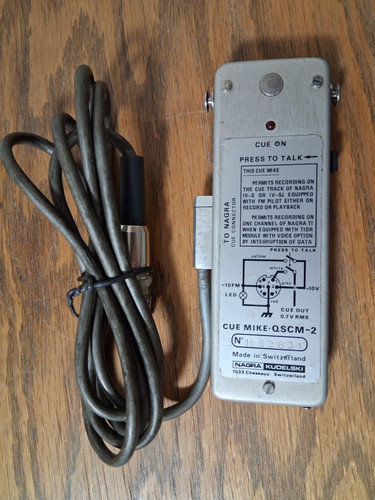 Nagra qscm cue mike - nagra, for