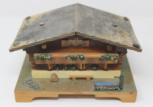 Chalet suisse boîte - boîte, à