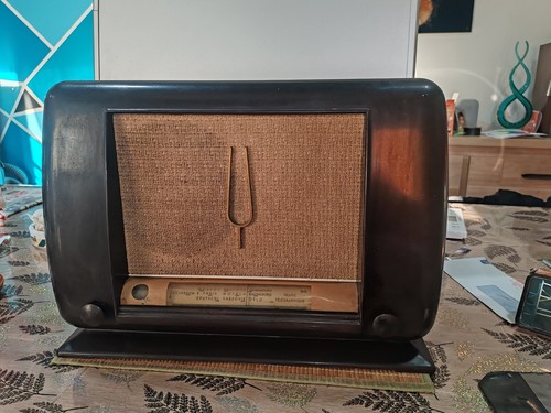 Ancien poste récepteur radio - ancien,