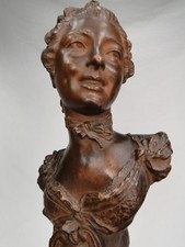 EMILE GUILLEMIN SUPERBE BUSTE