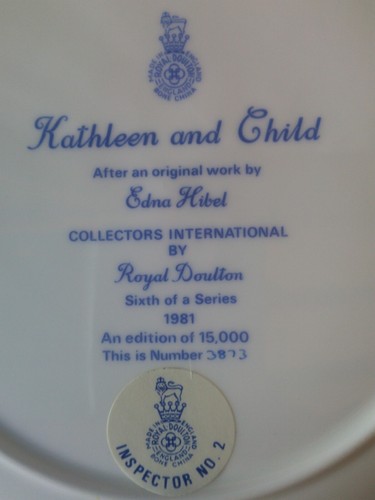 Royal doulton assiette - doulton,