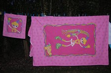 Parure LIT 1 Personne FILLE Housse couette + Taie d'oreiller BETTY LA MALICE TBE