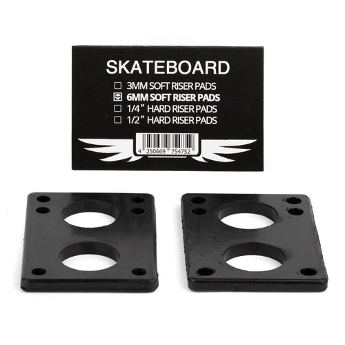 Skateboard hardware soft riser - skateboard,