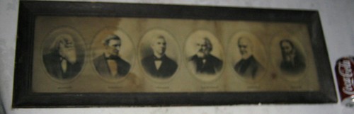 Antique american folk art - art, poet