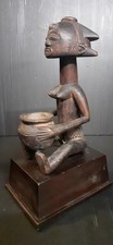 LUBA POT RDC ZAÏR ART TRIBAL  AFRICAINE MASQUE 