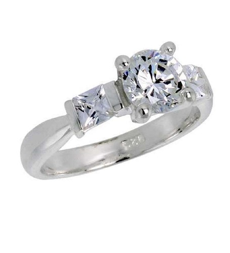 Argent sterling fiançailles - argent,