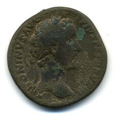 (3068) RARE ( R1 ) SESTERCE D'ANTONIN le PIEUX