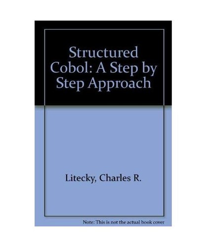 Structured cobol step by - cobol:, a