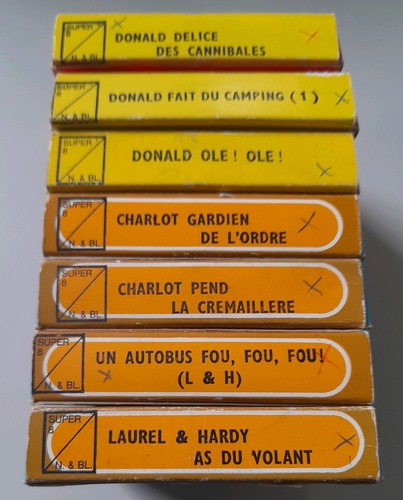 Lot film bobine super - bobine, disney