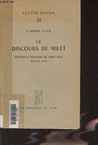 Discours milet - le,