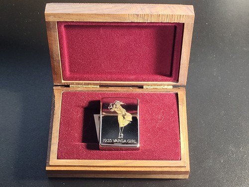 Coffret zippo 1935 varga girl - zippo,