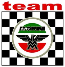TEAM MOTO MORINI Sticker vinyle laminé