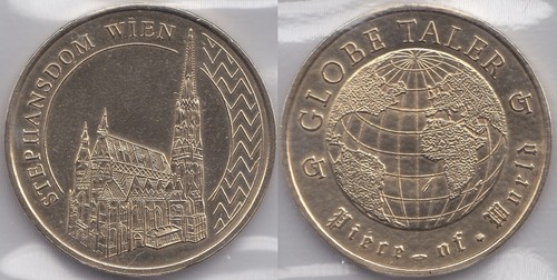 Monnaie paris globe taler - paris,