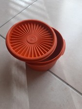 Tupperware Vintage Boîte Soleil années 70 Orange