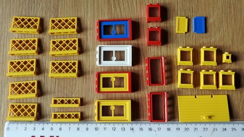 Lot lego vintage fenetres - lego, :