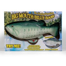 Big Mouth Billy Bass - Poisson Chantant & Dansant d´env. 28 cm Don't Worry be...