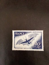 Timbre FRANCE neuf - Poste Aérienne - 1948-Vol de l'avion d'Ader