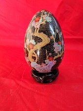 OEUF CLOISONNE 1900 A DECOR