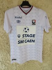 Maillot S.M CAEN stage UMBRO blanc shirt jersey football 162 XS
