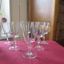 6 verres a vin rouge en
