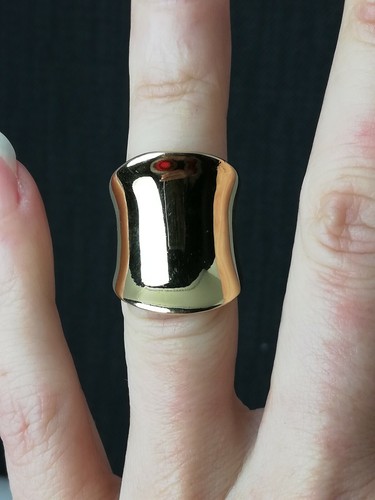 Bague ancienne plaquée - ancienne,
