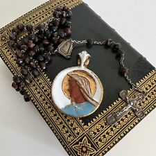 Pendentif céramique signé