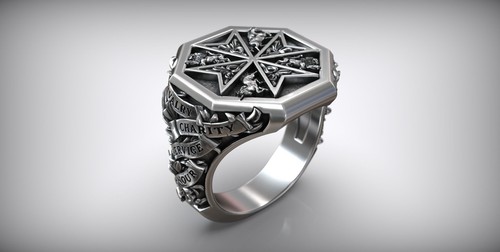 Bague déclaration en - de,