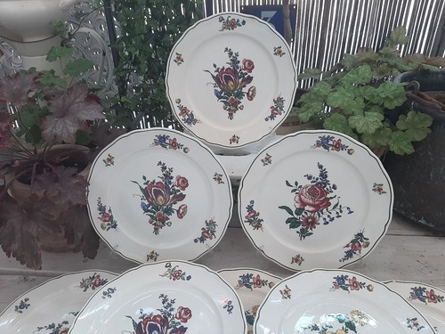 Assiettes plates villeroy - assiettes,