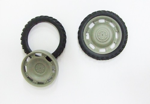 Roues étroites arrière - , n°2
