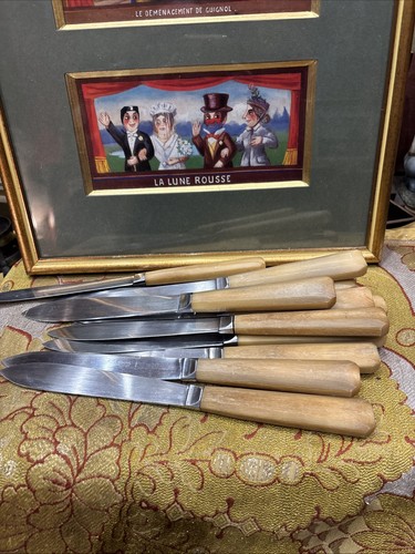 Lot couteaux lame inox - lot, de